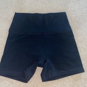 Black Aerie bike shorts